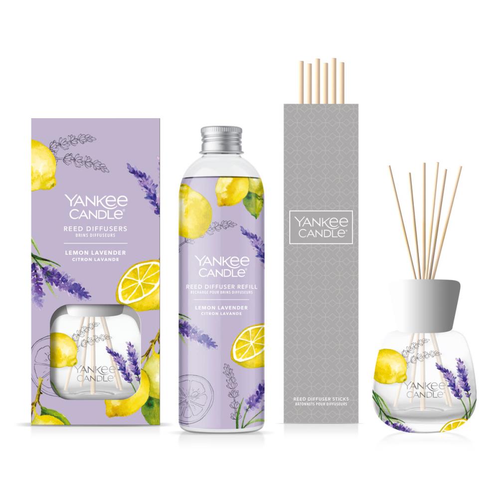 Yankee Candle Lemon Lavender Reed Diffuser Extra Image 1